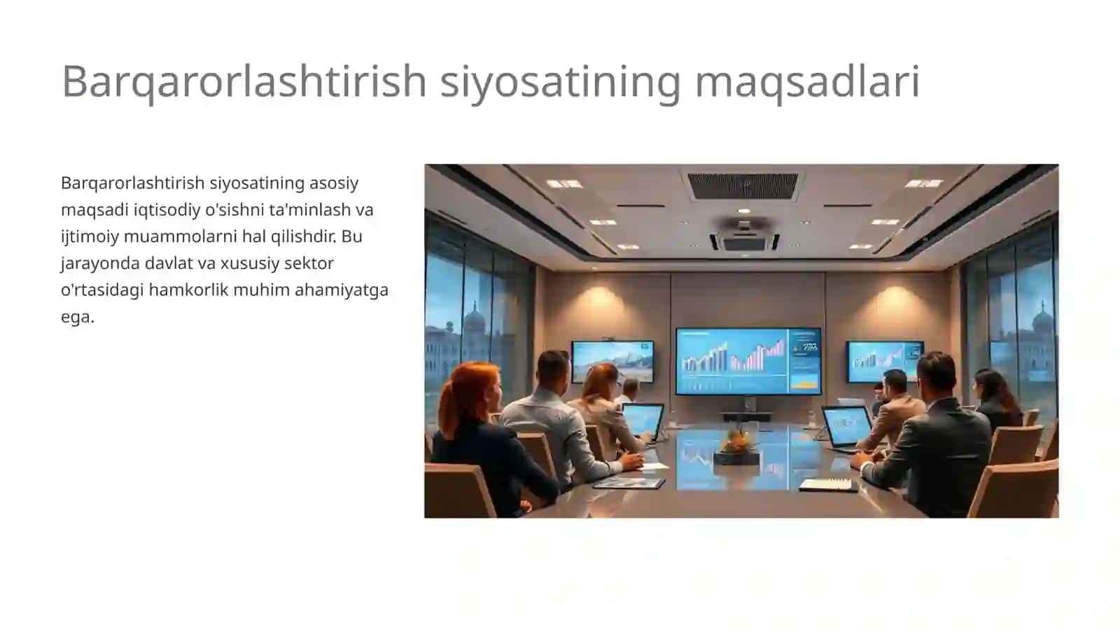 Barqarorlashtirish siyosati 4