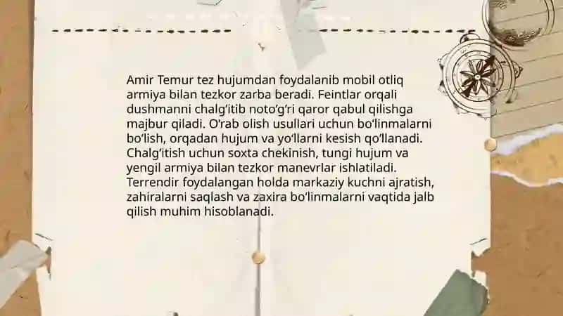 Amir Temur mohir sarkarda 4