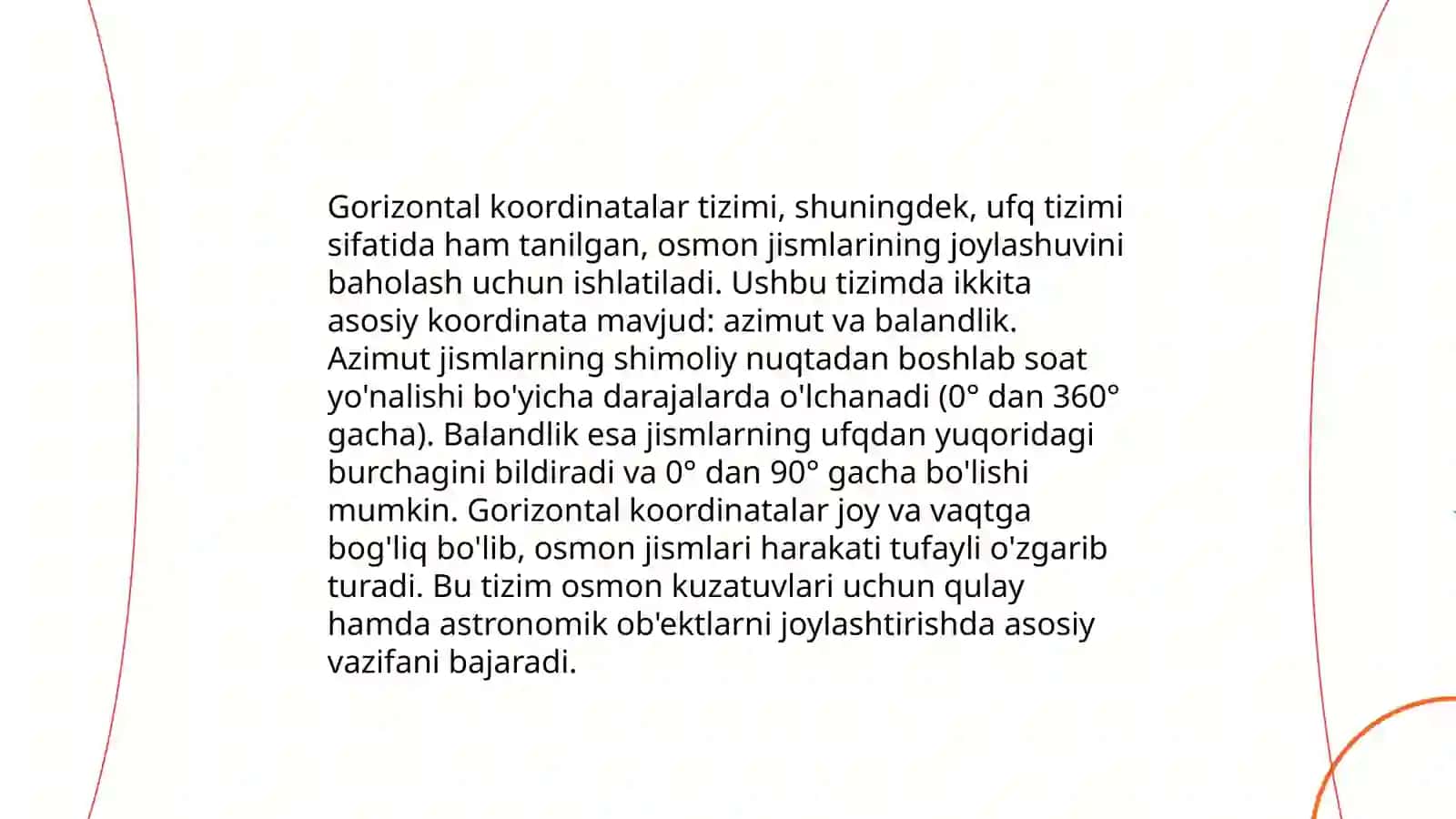 Koordinatalar Sistemasi 4