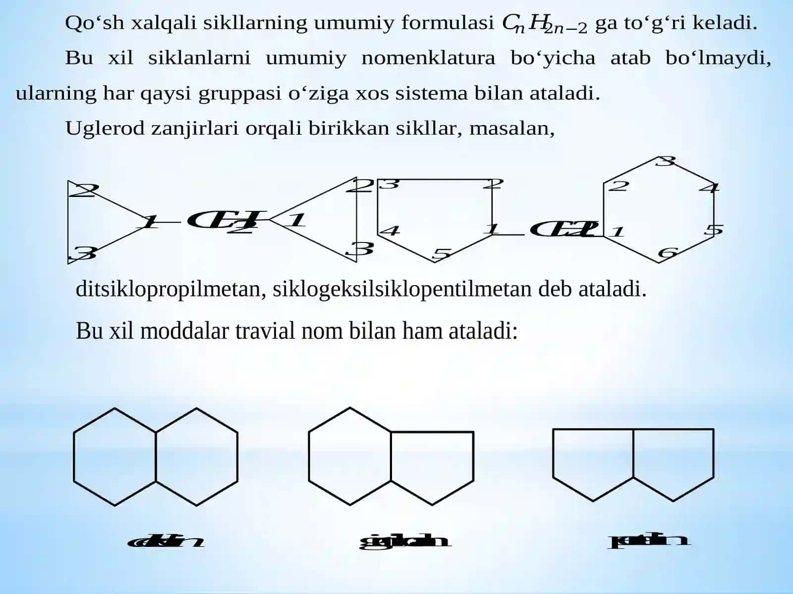 Sikloalkanlar 4