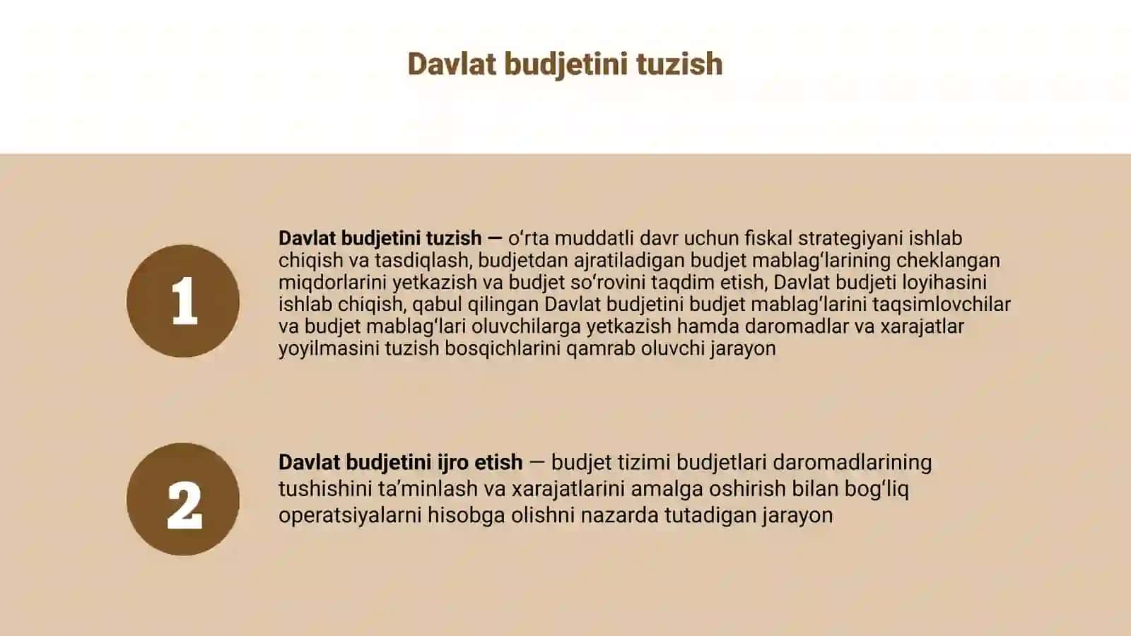Davlat budjeti va davlat maqsadli jamg'armalari budjetlari pul mablag lari tarkibi 4