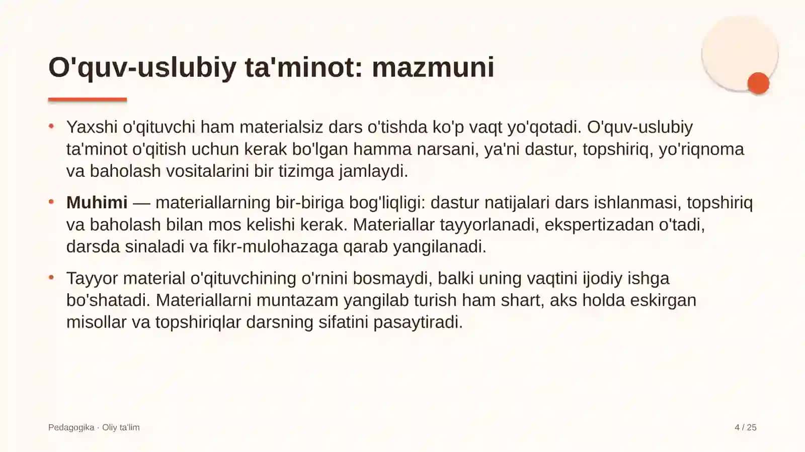 Chinni-fayans sanoatida o'quv-uslubiy ta'minot 4