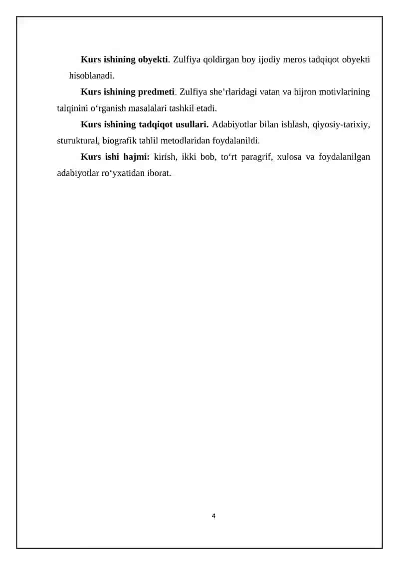 Zulfiya she’riyatida vatan va hijron motivlari 4