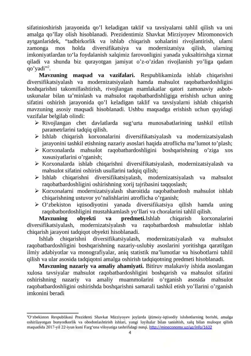 "Korxonaning investitsion loyihasini baholash" 4