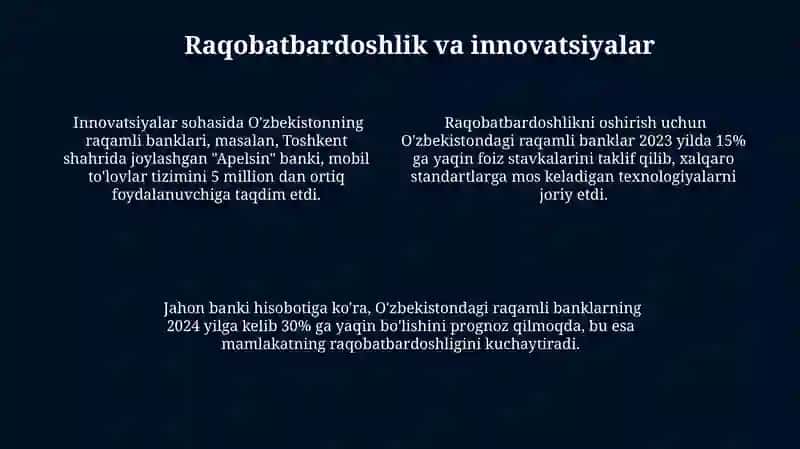 Rivojlangan Mamlakatlar Tajribasi: Raqamli Banklarni Rivojlantirish 4