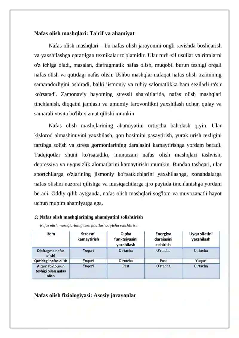 Nafas olish mashqlari 4