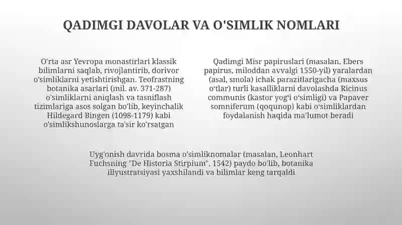 FarmAtsiya terminologiyasi tarixi 4