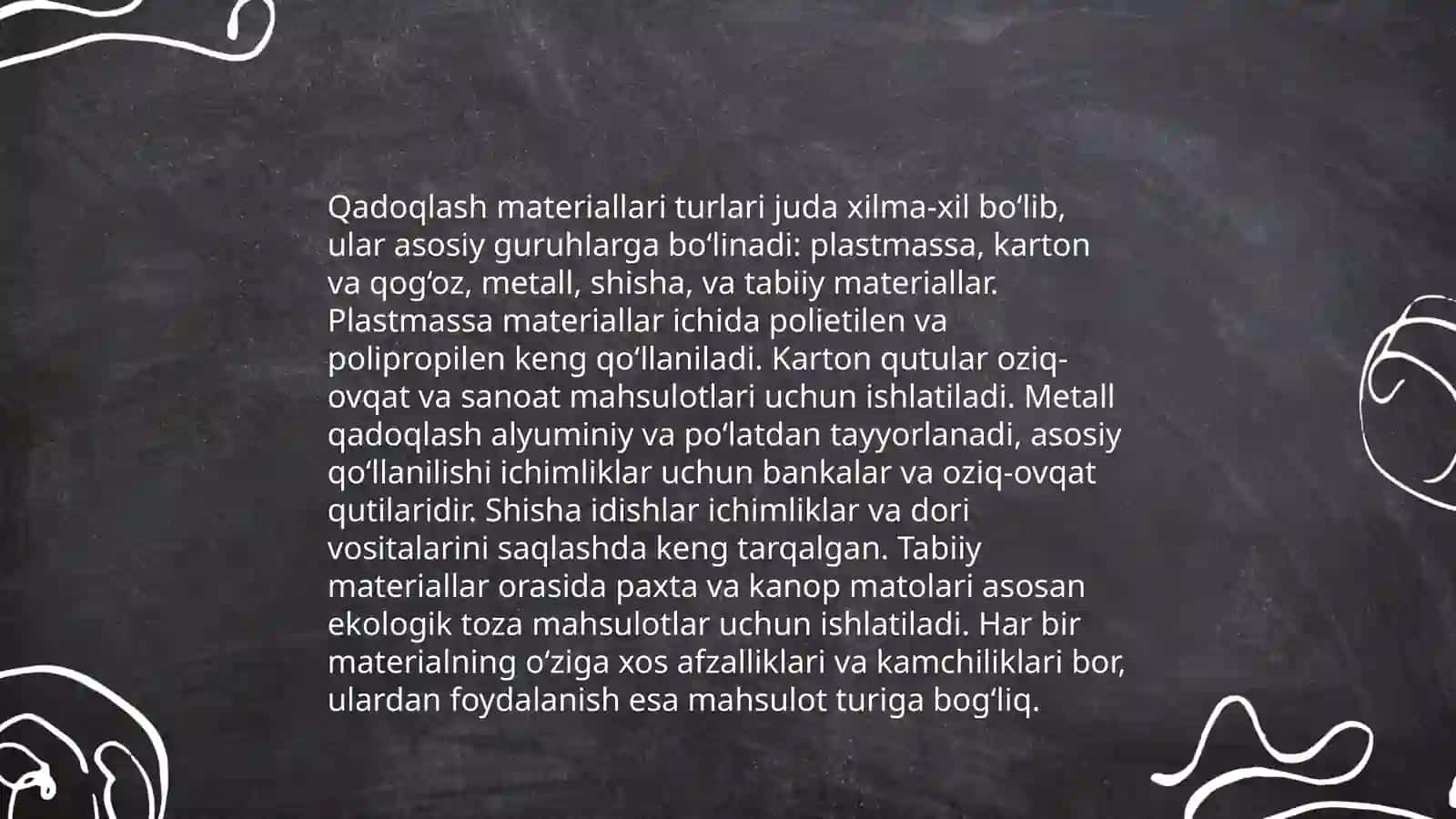 Dorini sifatini taʼminlashda qadoqlov materiallarni oʻrni 4