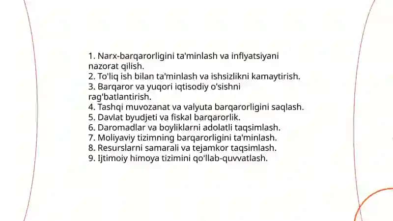 Makroiqtisodiy muvozanatlikning mohiyati va unga erishish yo'llari 4