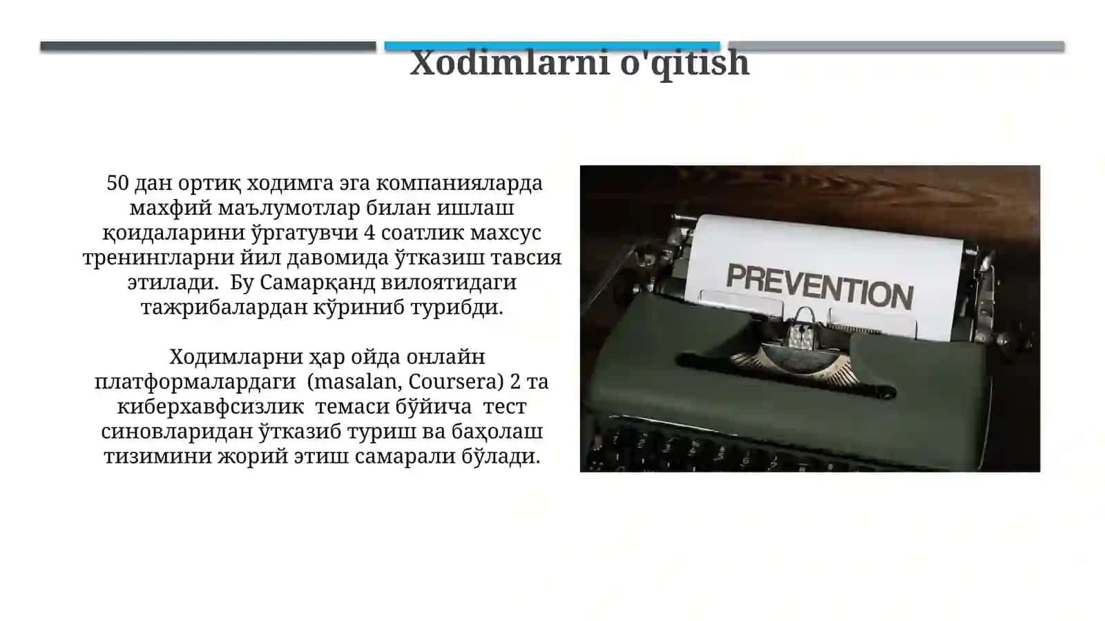 Axborot xurujlari va internetdagi tahdidlardan himoyalanish 4