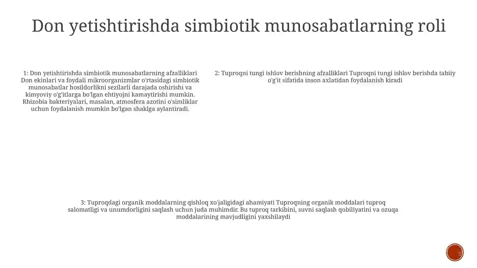 Donli Ekinlarni Õğitlashning ÕzigaXosTomonlari 4
