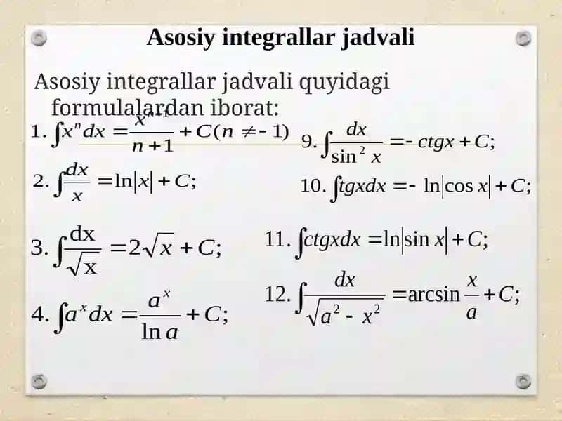 Aniqmas integral 4