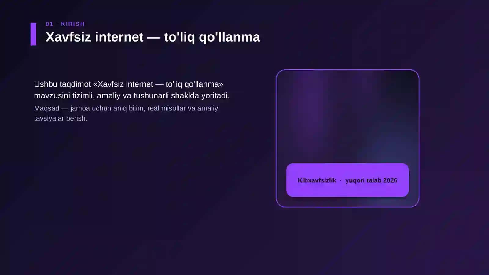 Xavfsiz internet — to'liq qo'llanma 4