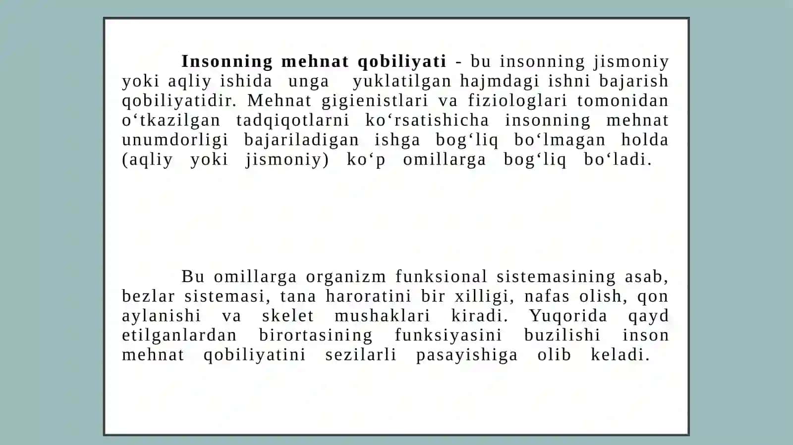 Ishlab chiqarishda sodir bo‘ladigan baxtsizhodisalar va kasb kasalliklari 4