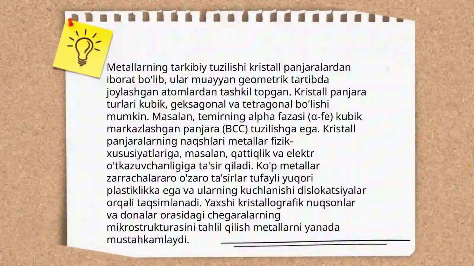 Metallar kazoryasi 4