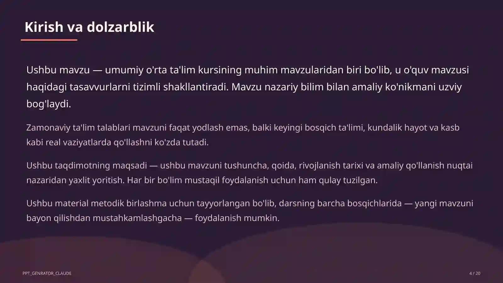 Formativ baholash: o'quvchiga samarali fikr-mulohaza (feedback) berish usullari 4