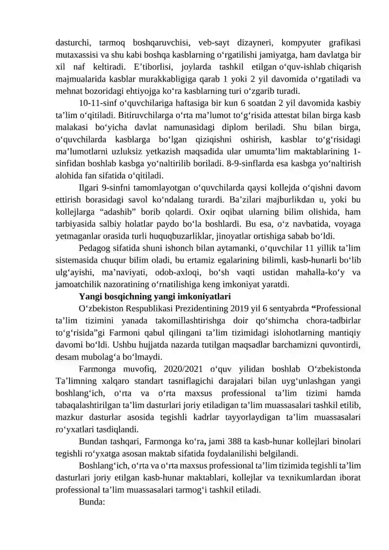 Yangi O‘zbekiston ijtimoiy-siyosiy, iqtisodiy va madaniy hayotida roʻy berayotgan oʻzgarishlarning xalqaro reyting va indekslarda aks etishi 4