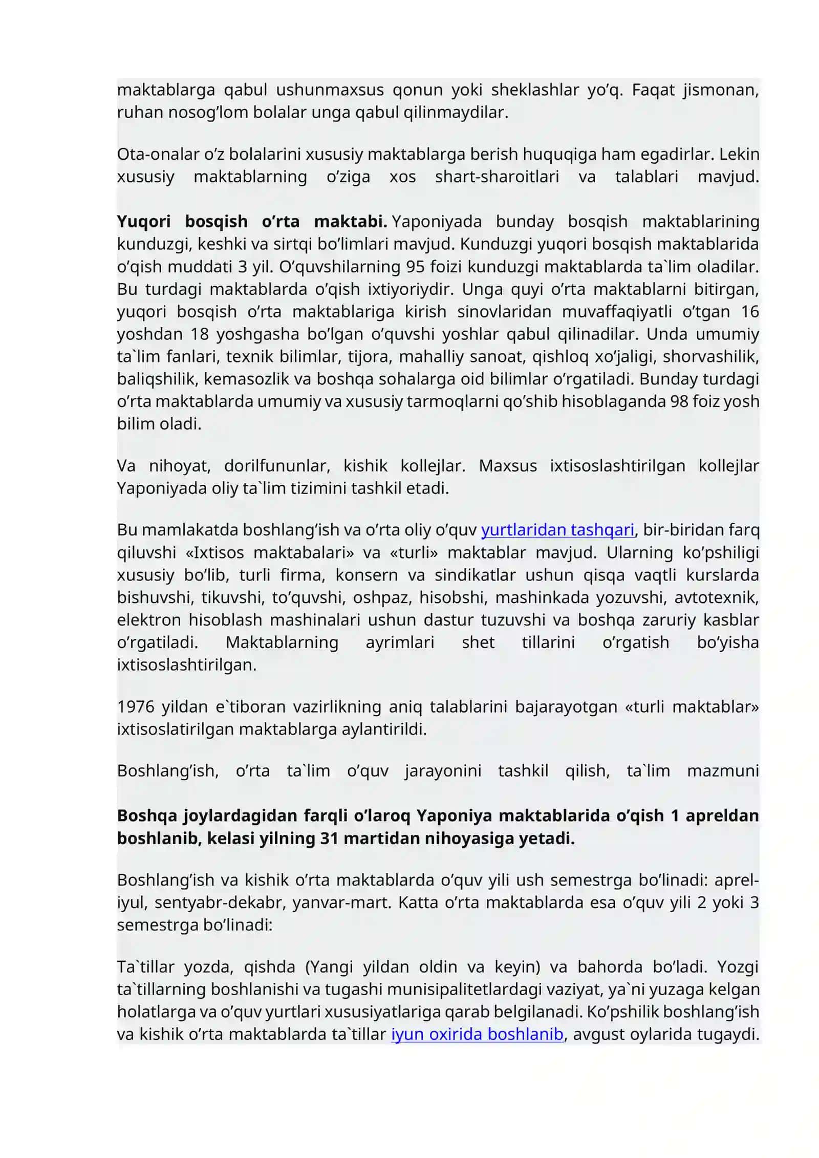 IQTISODIY RIVOJLANGAN DAVLATLARDA TA’LIM TIZIMI 4