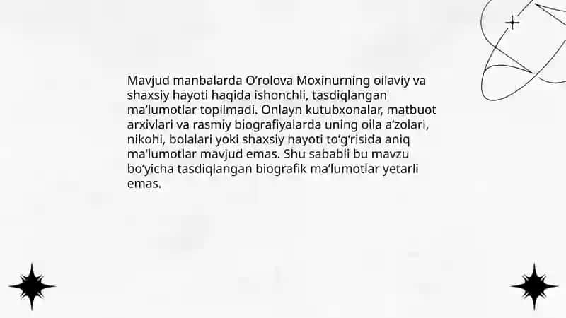Oʼrolova Moxinur 4