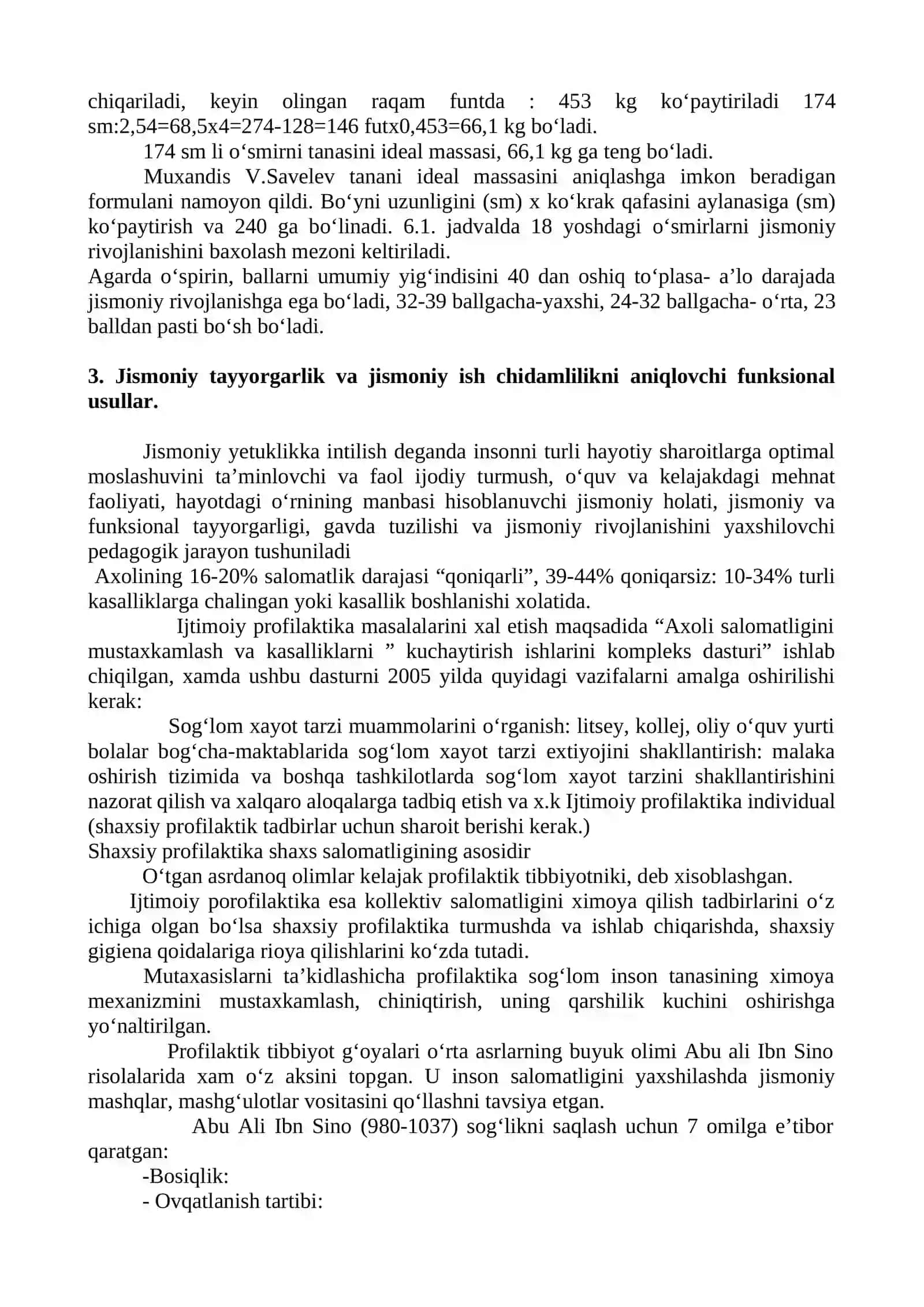 Jismoniy tayyorgarlik va jismoniy ish chidamlilikni aniqlovchi funksional usullar 4