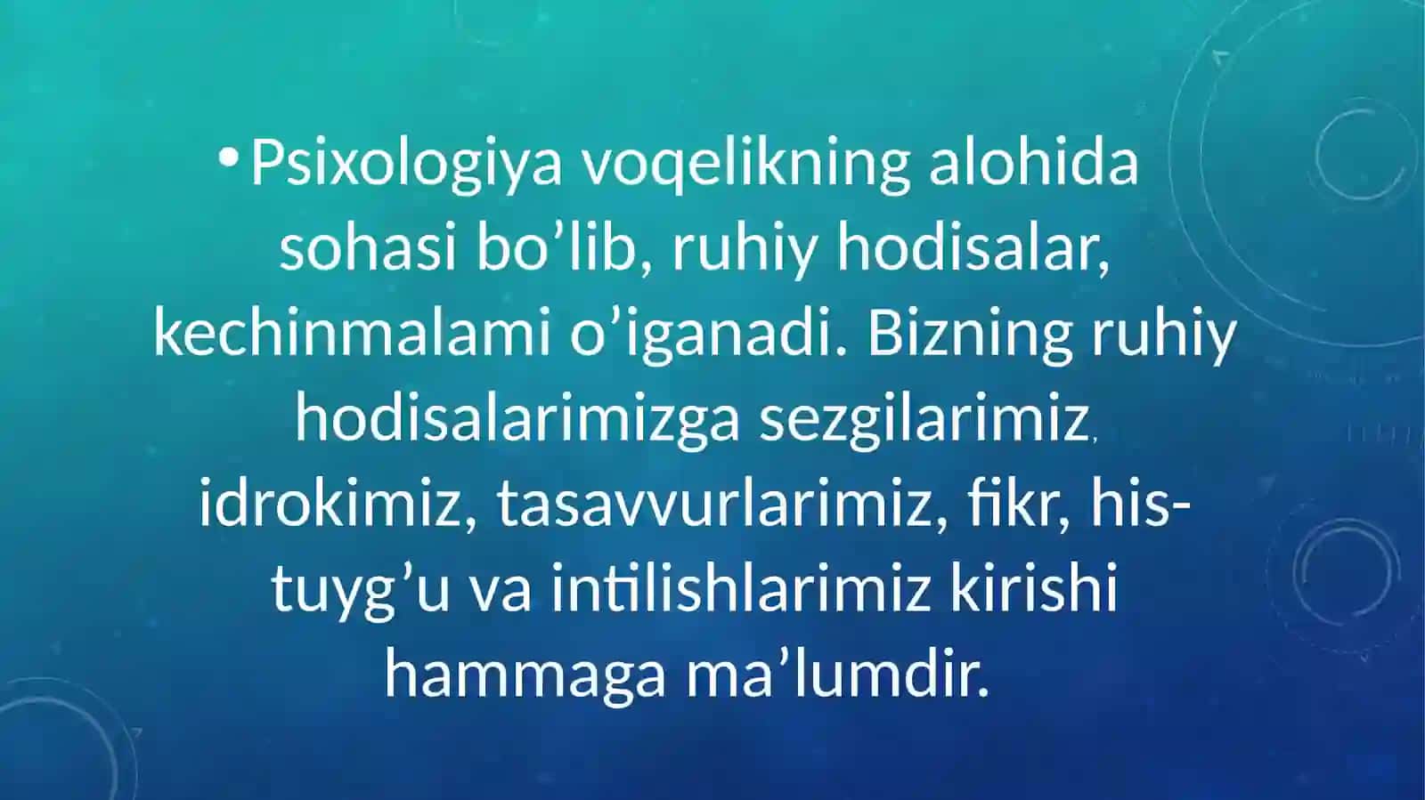 Tibbiy psixologiya fani haqida tushuncha 4