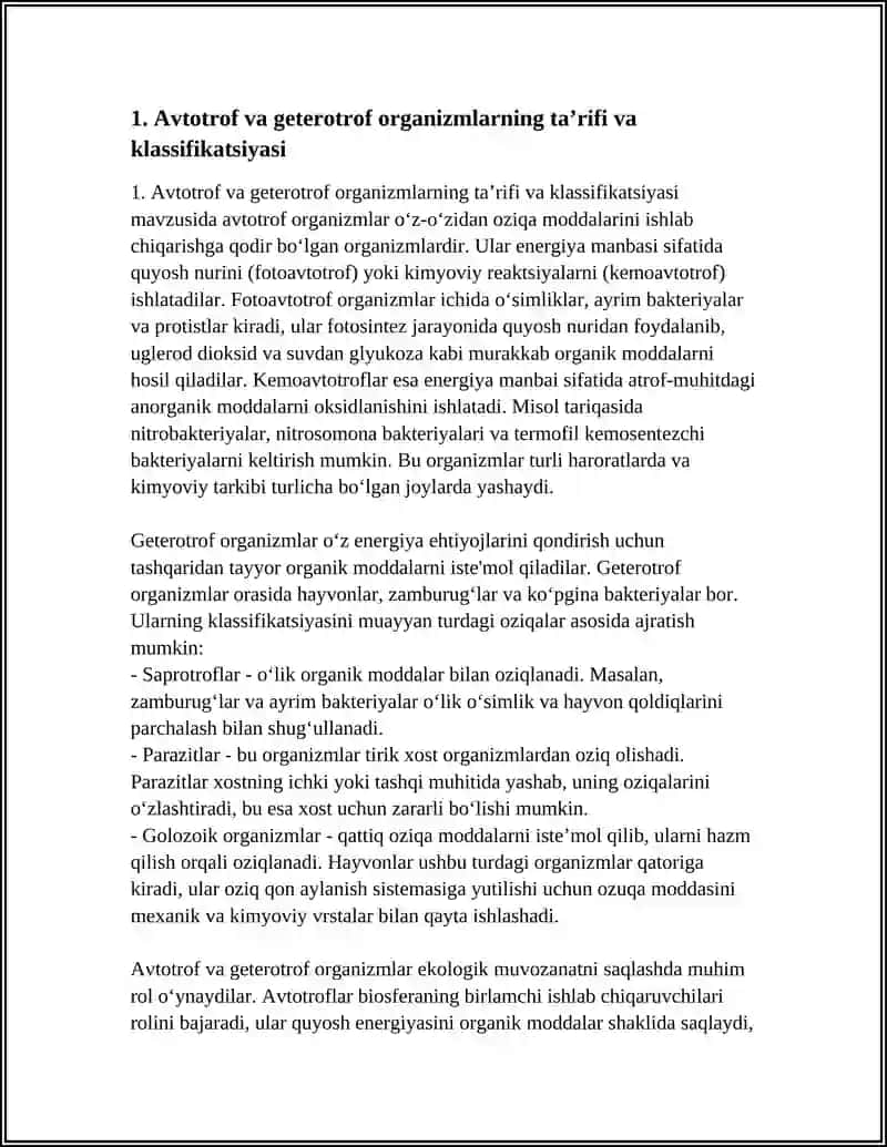 AUTOTROP VA GETERATROP KATEGORIYALARI 4