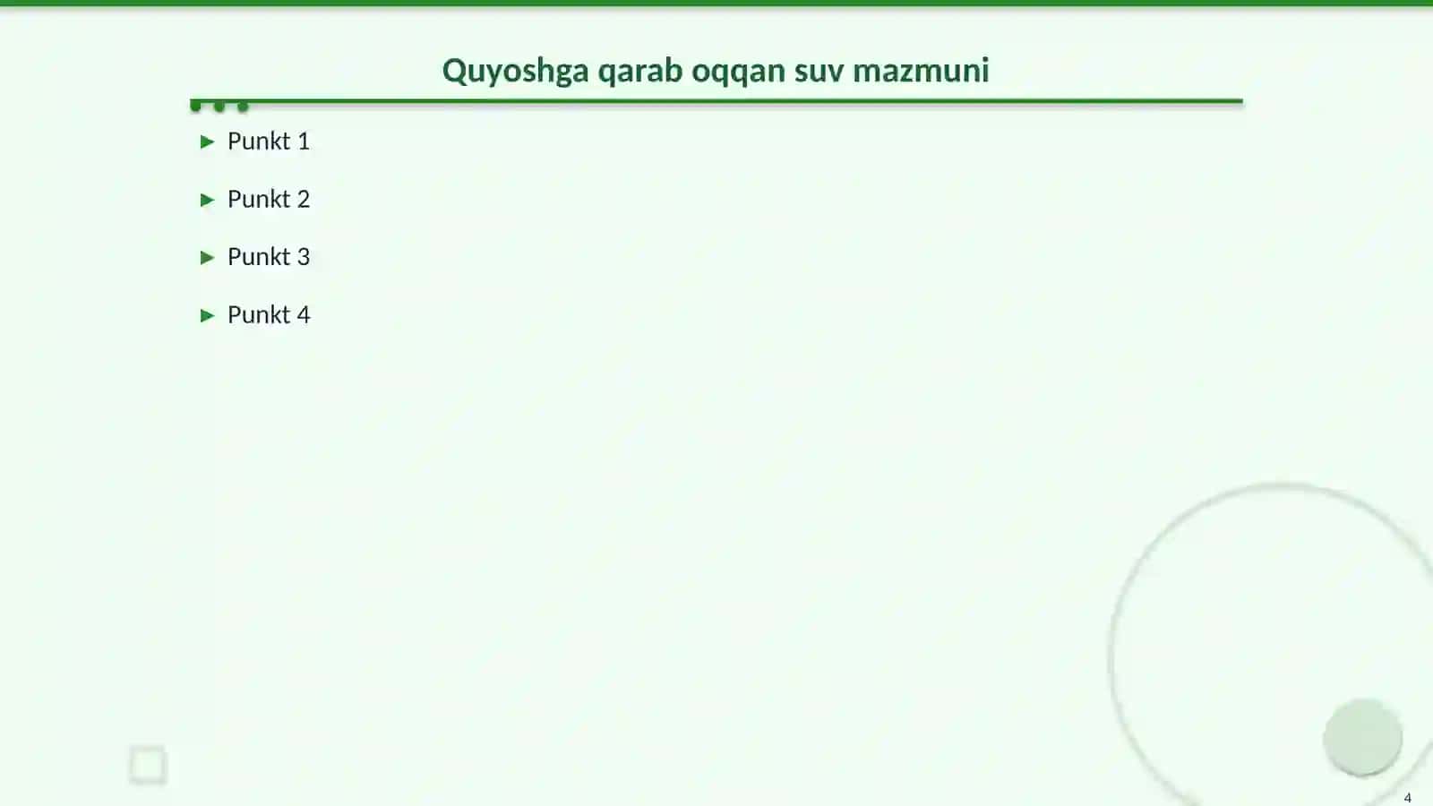Quyoshga qarab oqqan suv 4