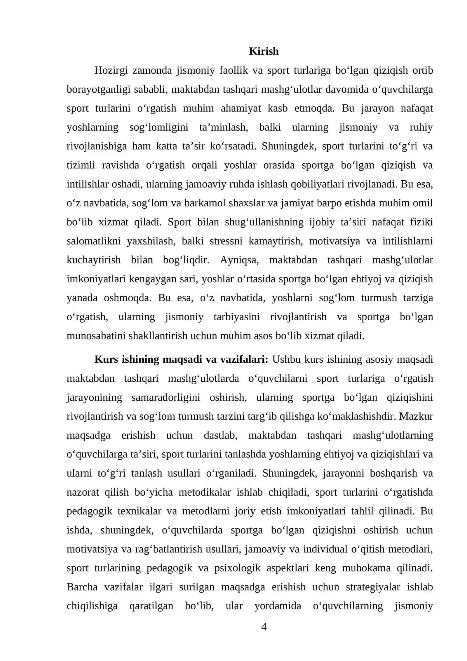 Darsdan tashqari mashg'ulotlarda o'quvchilarni sport turlariga o'rgatish 4