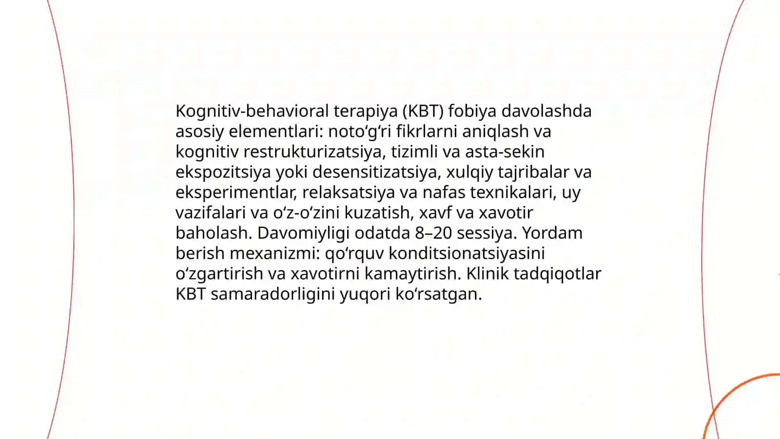 Fobiya va qòrquv konsultatsiyasi 4