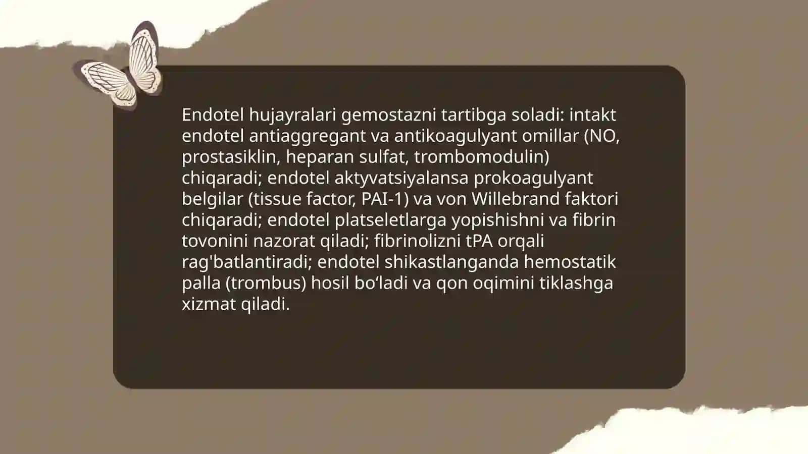 Gemostaz tizimi 4