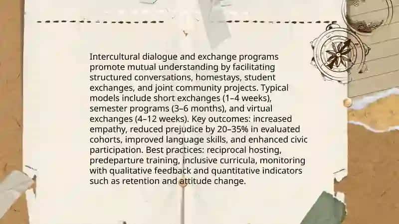 Social diversity for a harmonious society 4