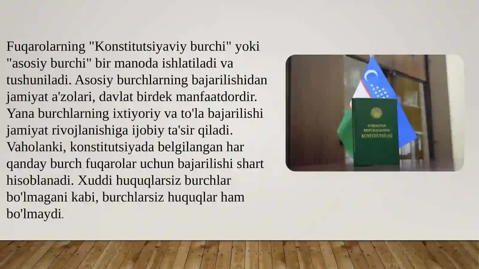 Burchlar, ularning mazmun mohiyati, turlari o’zaro farqli hamda o’xshash jihatlarini qonunchilik hujjatlari asosida amaliy misollar yordamida tushuntiring 4