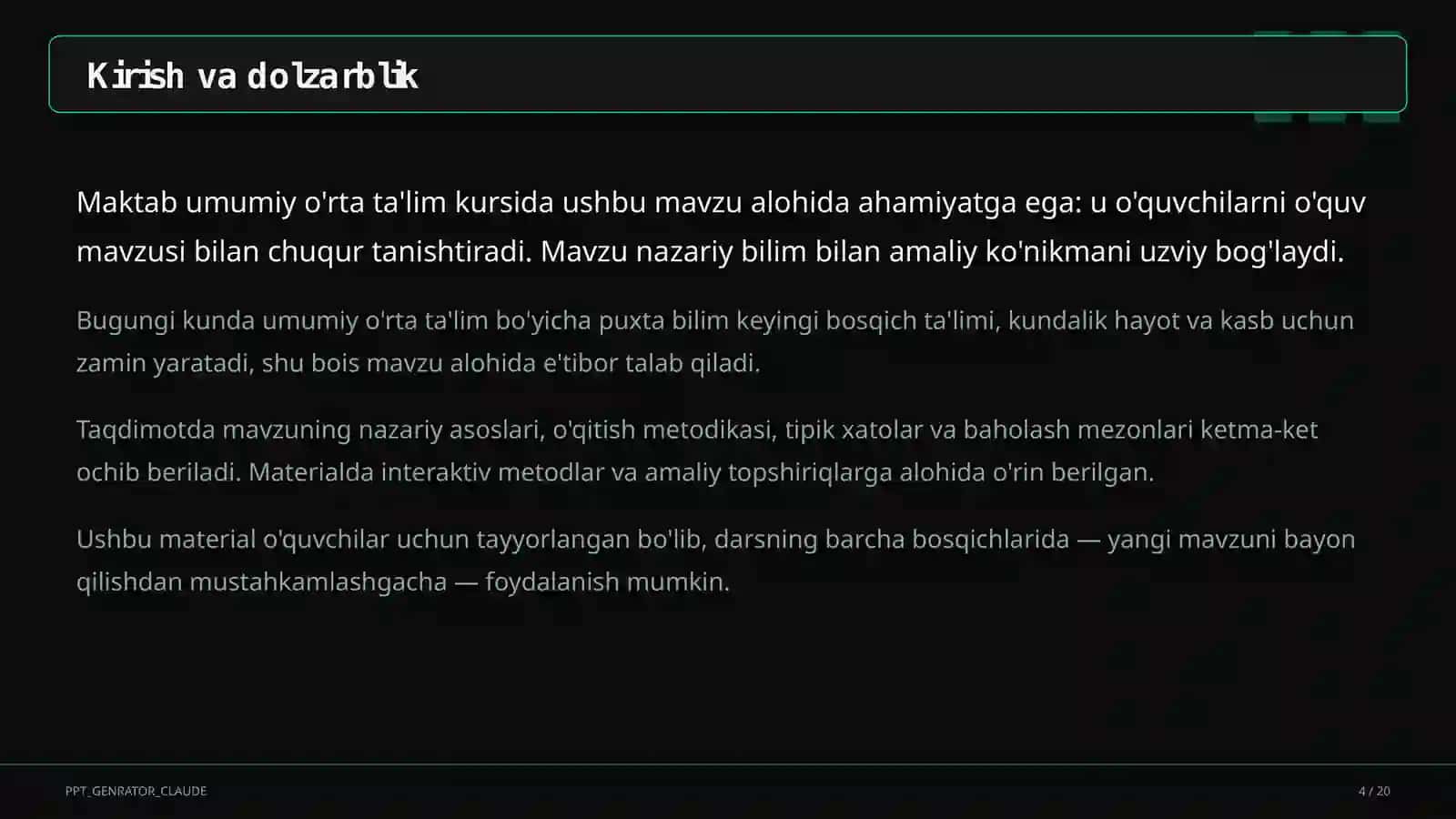 Ijtimoiy-emotsional ko'nikmalar (SEL): sinfda hissiyotlarni boshqarishni o'rgatish 4