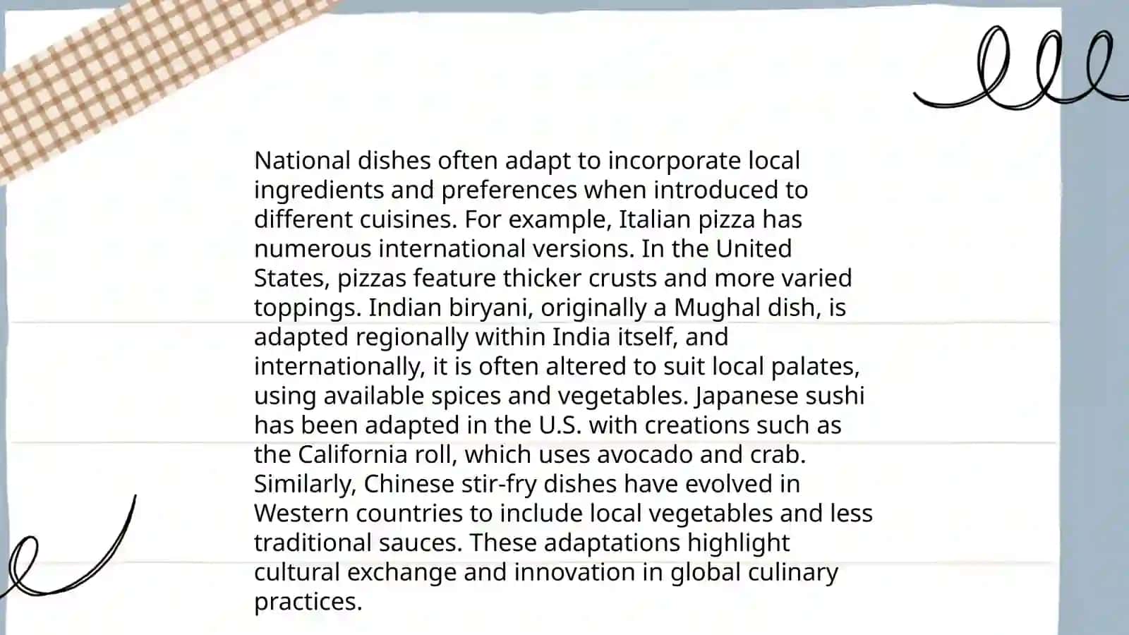How national dishes are translated among different cultures 4