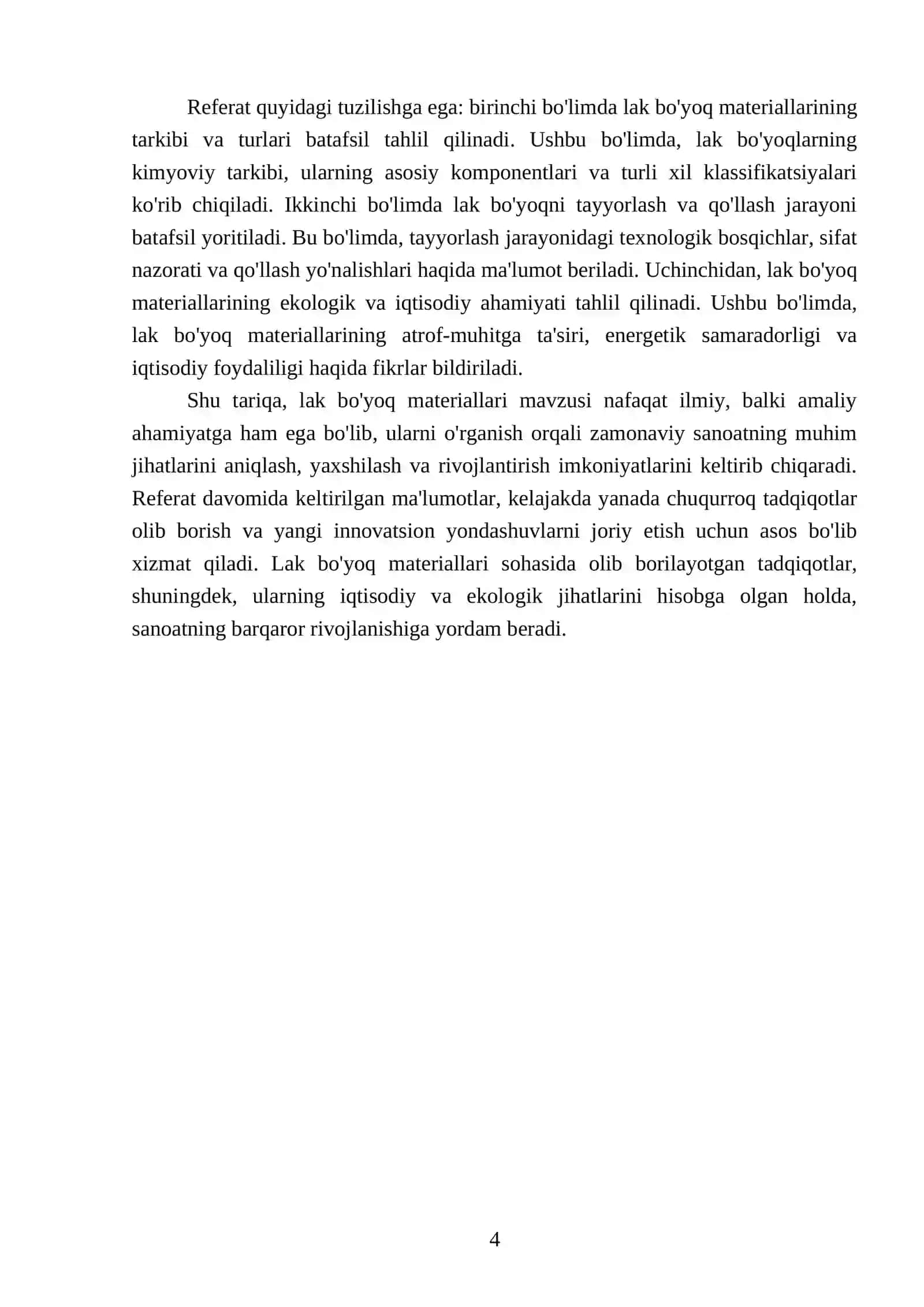 Lak bo'yoq materiallari 4