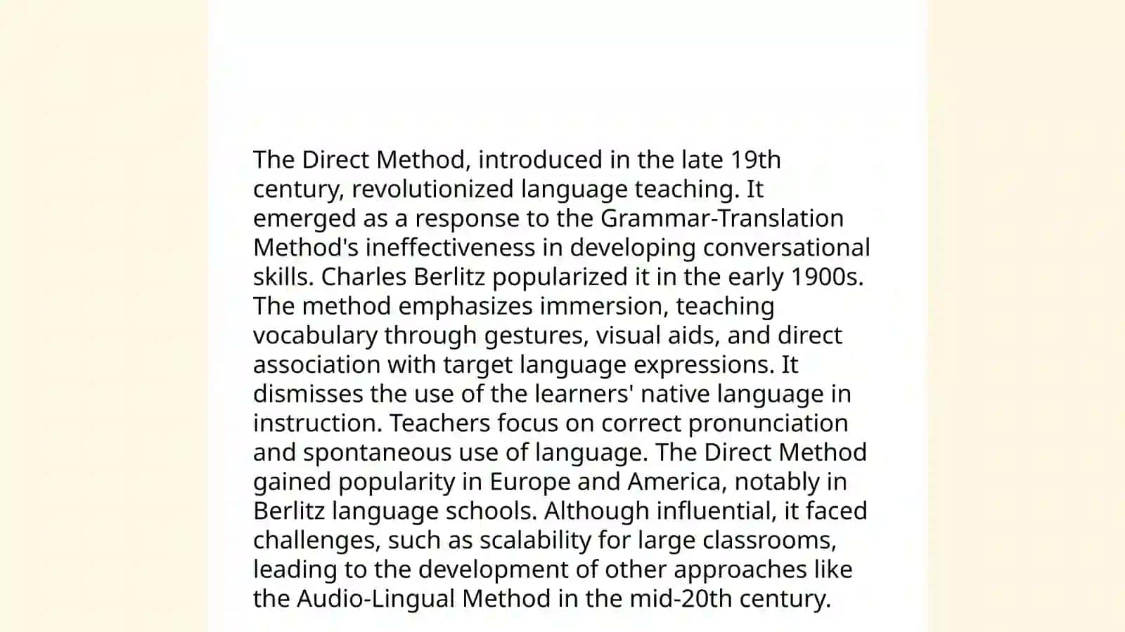 Direct Method 4