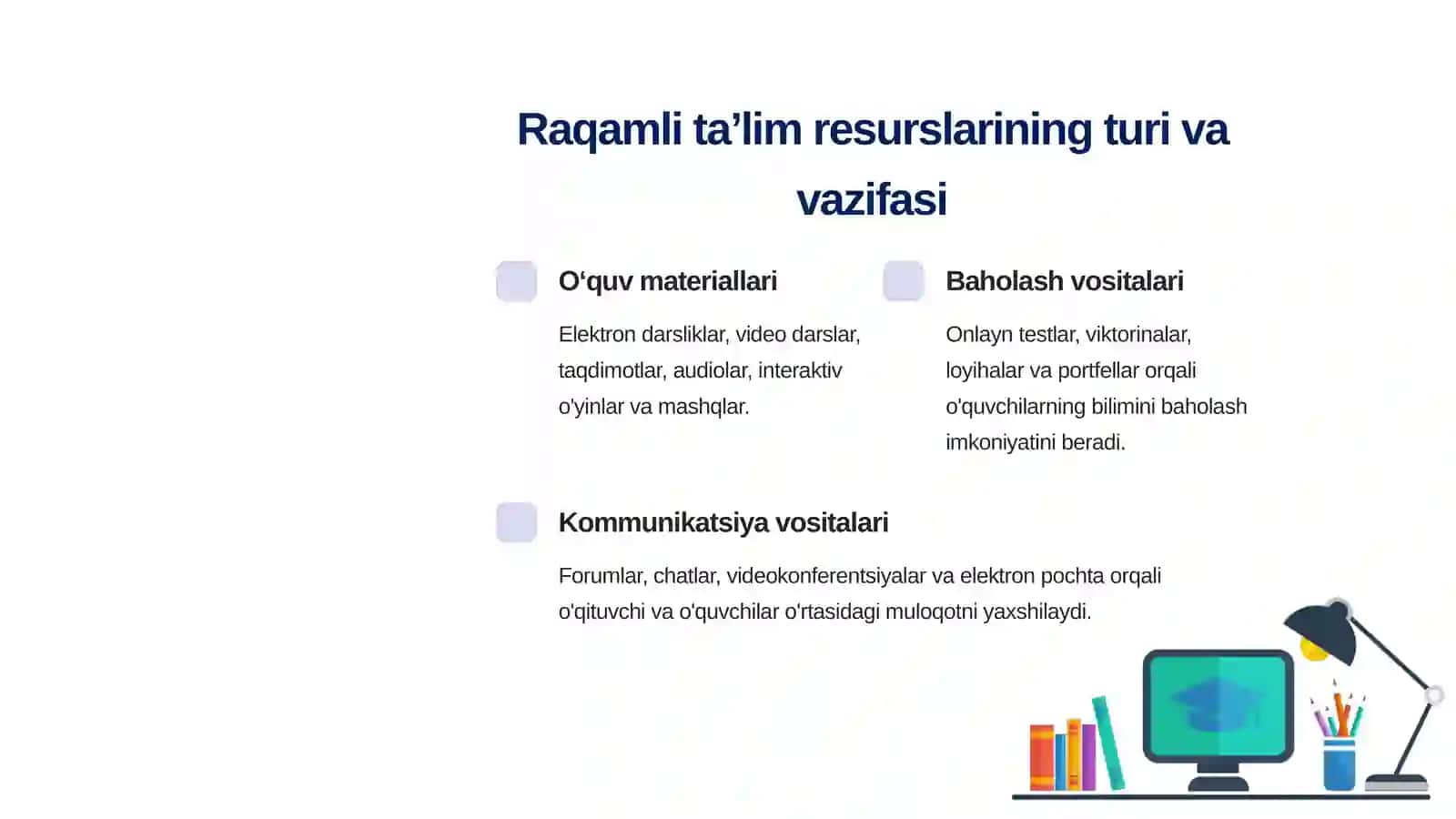 FANGA DOIR RAQAMLI TA’LIM RESURSLARIDAN FOYDALANISH METODIKASI 4