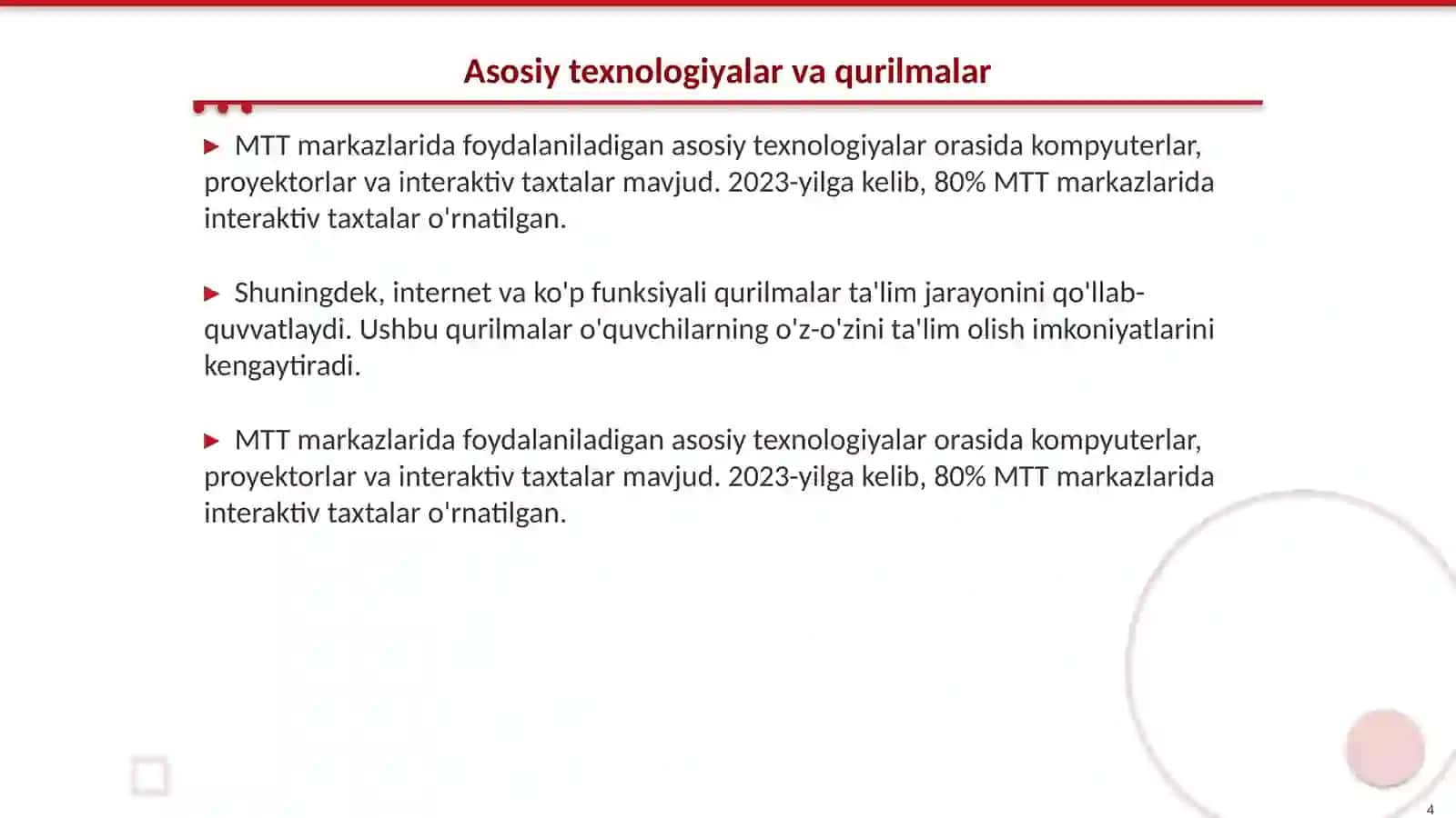 MTT markazlarida axborot kommunikatsiya texnologiyalaridan foydalanish 4