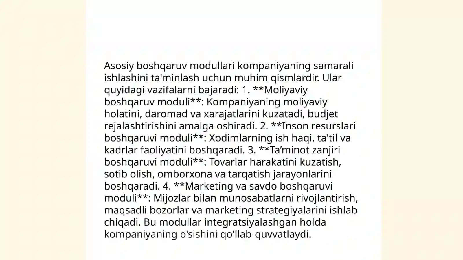 Harbiy avtomobillarni boshqarish tizimlari, umumiy uzilishlar va ularning taktik-texnik tavsiflari 4