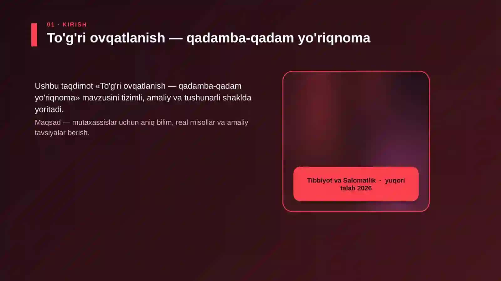 To'g'ri ovqatlanish — qadamba-qadam yo'riqnoma 4