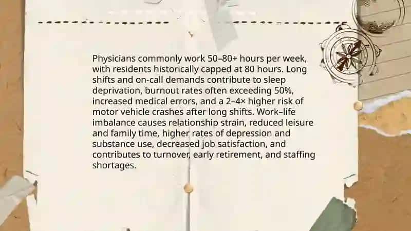 The troubles that Physicians face as a professional 4