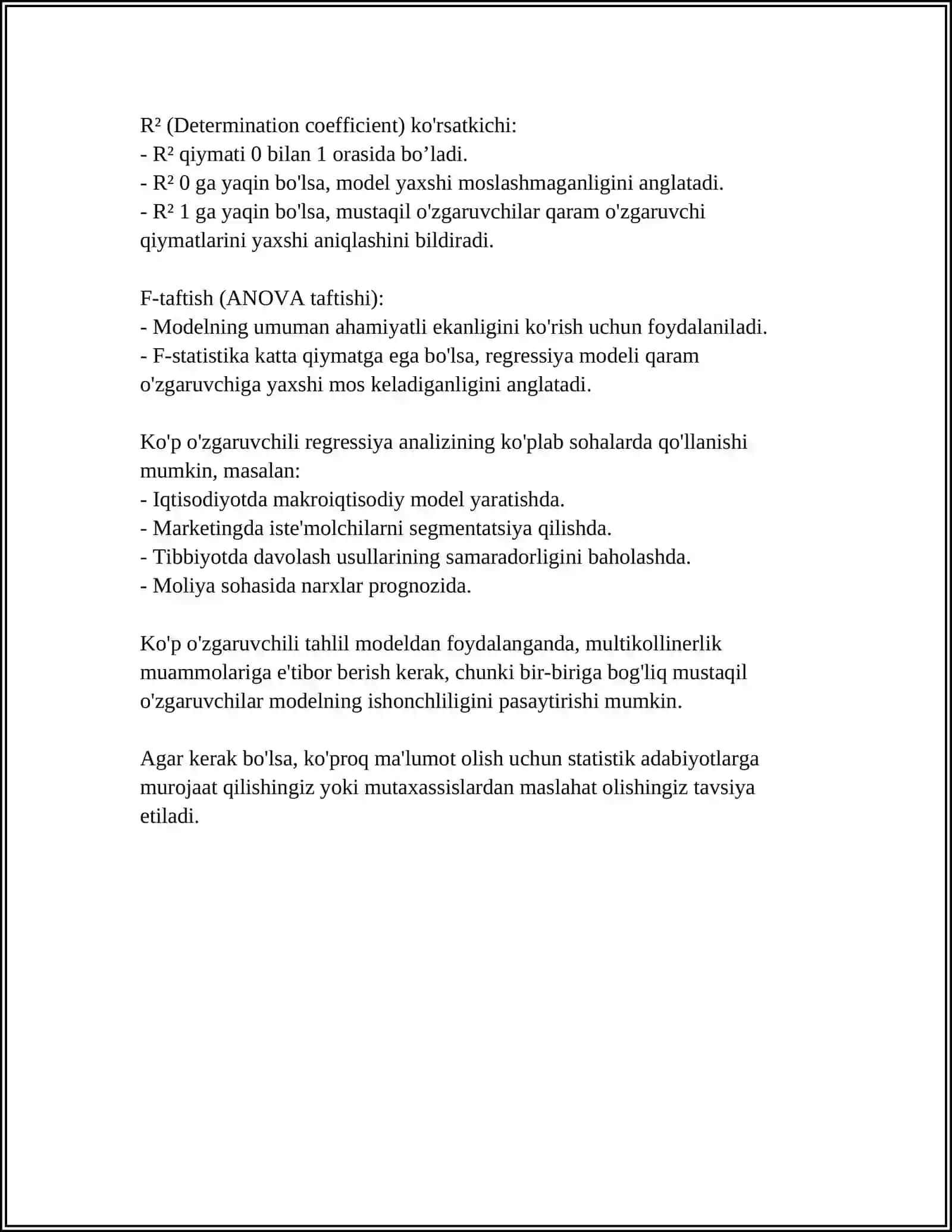 KOP OMILLI EKONOMETRIK TAHLIL 4
