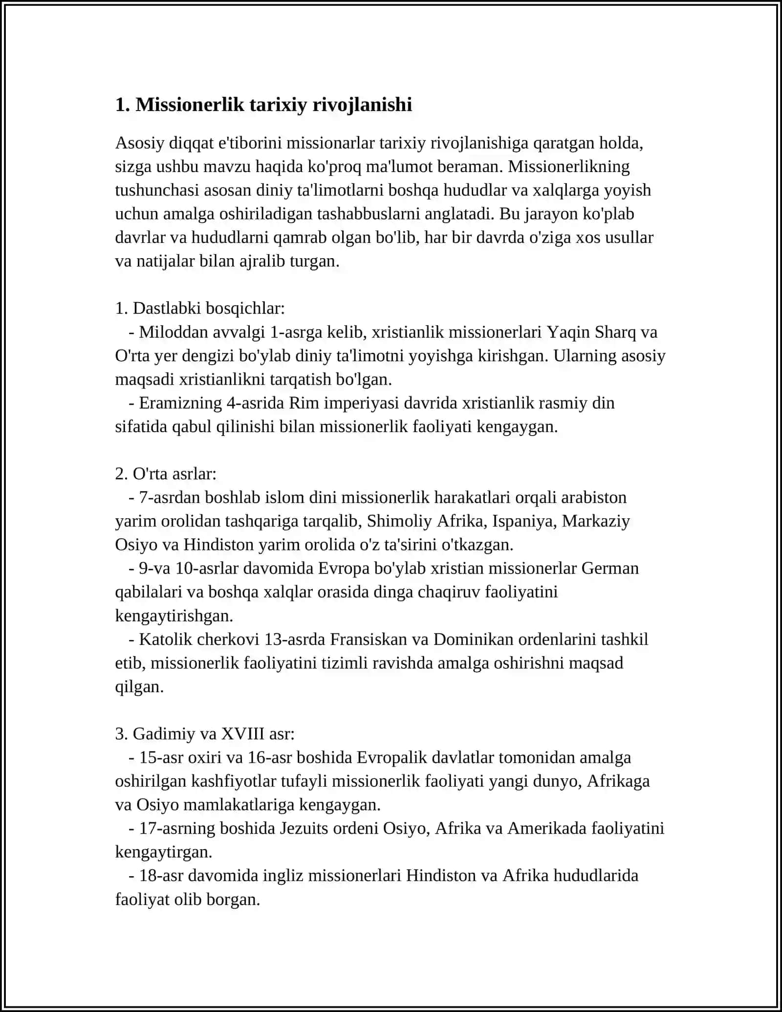MISSIONERLIK VA PROZELITIZIMNING SIYOSIY IJTIMOIY XAVFI 4
