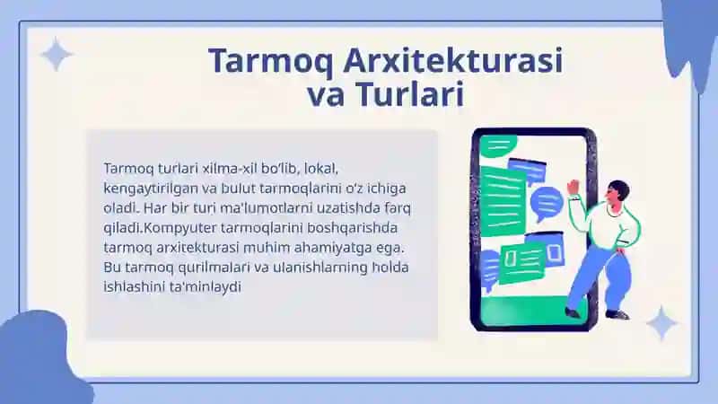 Kampyuter Tarmoqlarini boshqarish 4
