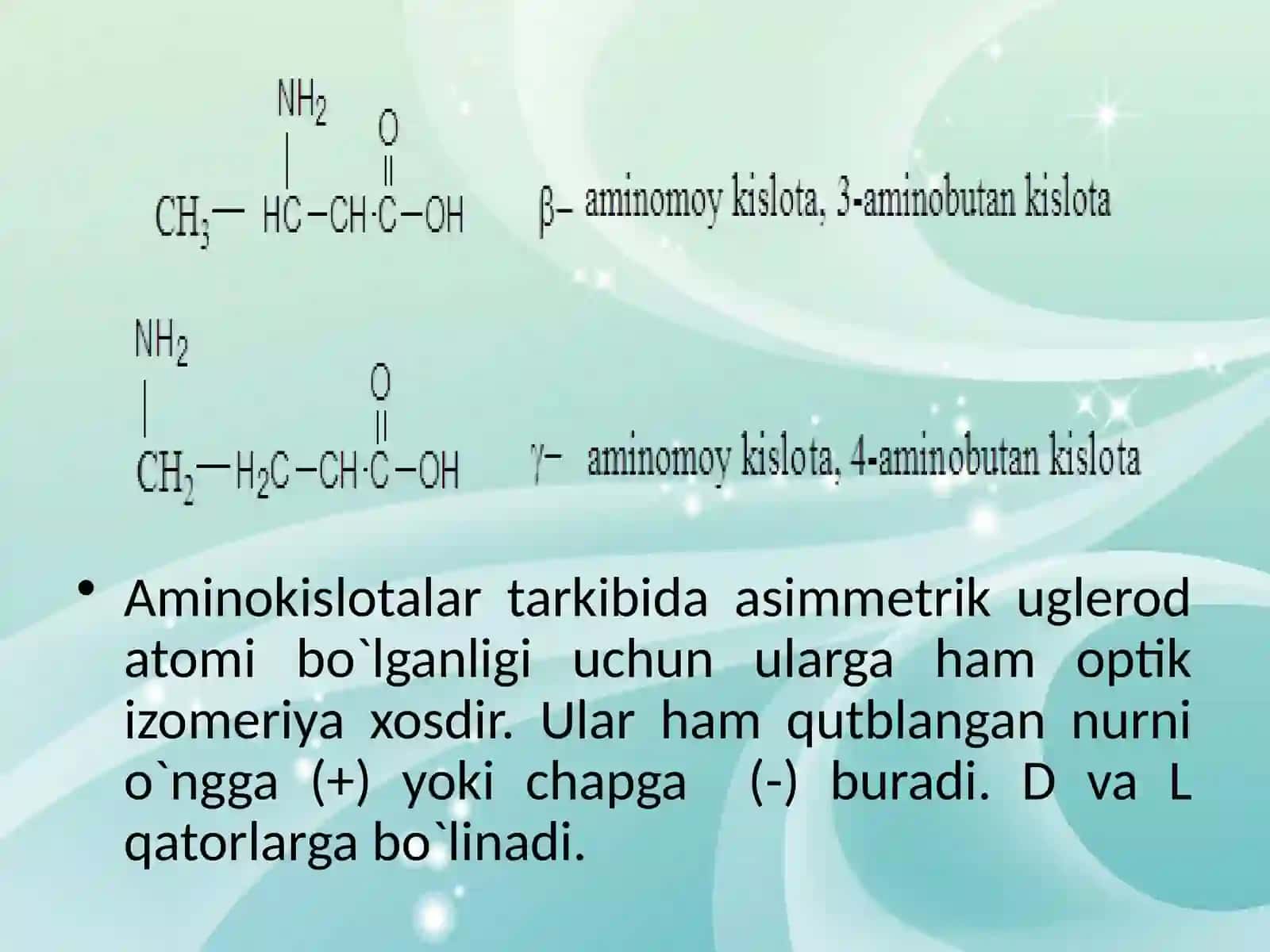 Aminokislotalar 4