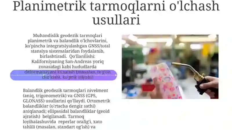 Geodezik Tarmoqlar 4