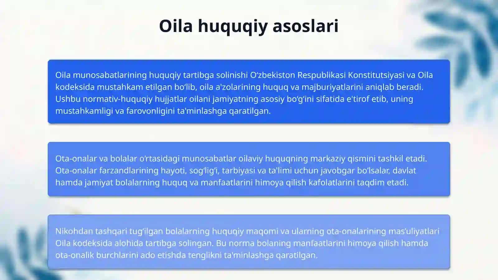 Oiladagi burch va mas’uliyat 4