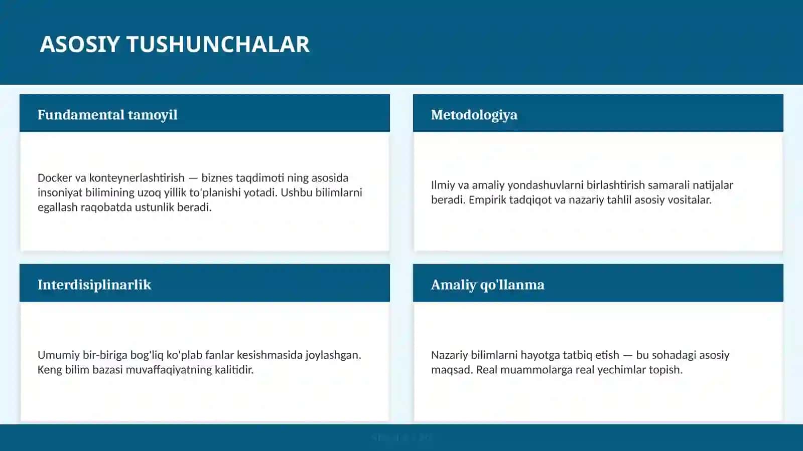 Docker va konteynerlashtirish - biznes taqdimoti 4