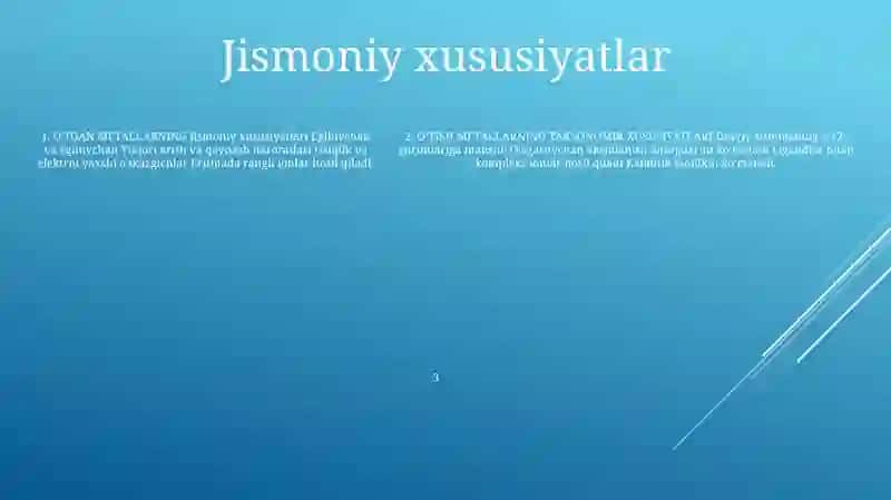Mis, Stronsiy, Ruh, Temir, Surma, Qalay, Xrom va Alyuminiyning Taksologik Xususiyatlari 4