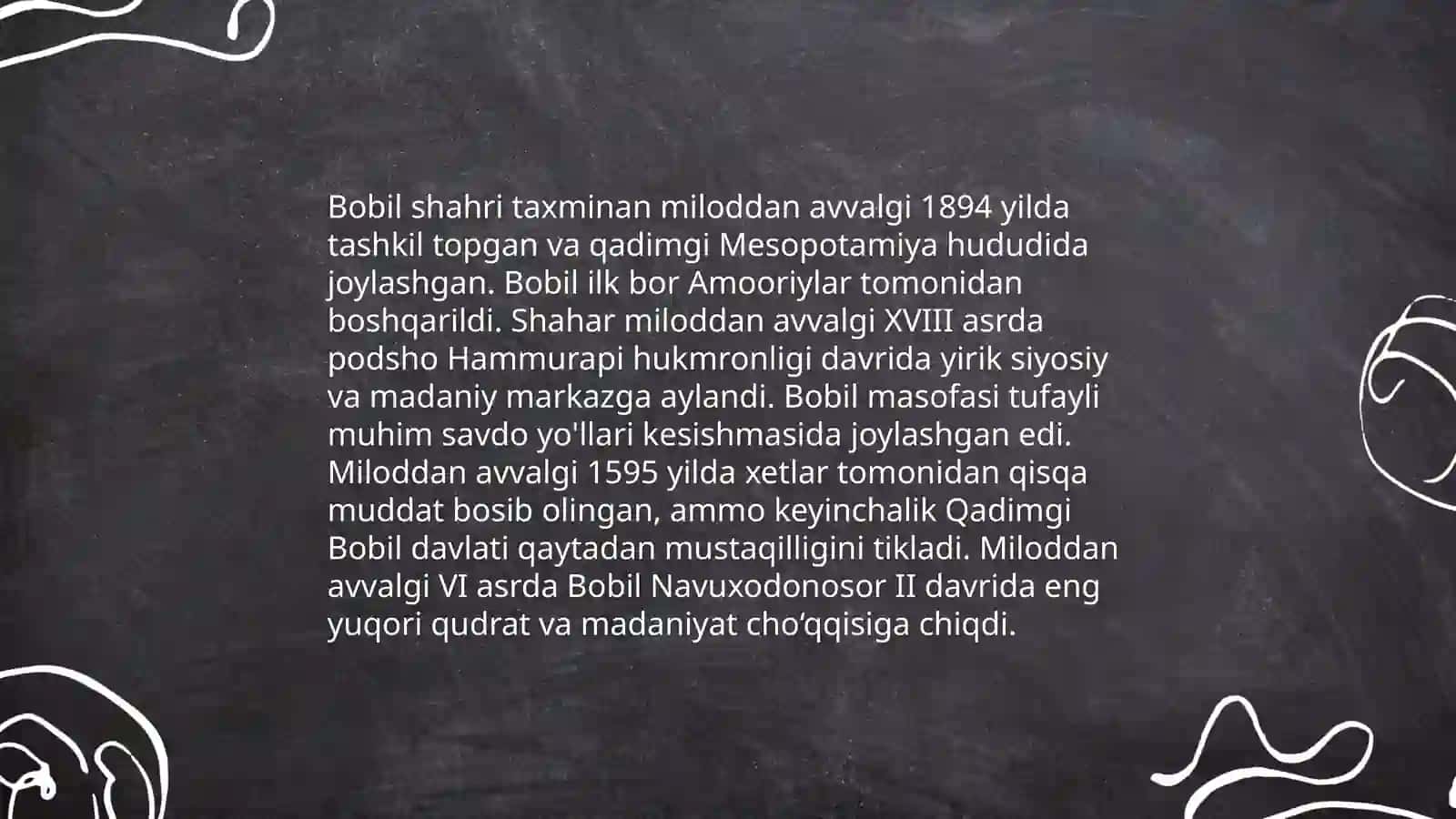 Qadimgi Bobil davlati 4